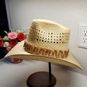 BAILEY U-Rollit Straw Cowboy Hat (sz 7.5)